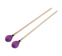 Brrnoo Malimba Mallet, con Filato in Mapero Testa Marimba Parti Marimba, Mallet Drum a Percussione per le Percussioni Suonando (PURPLE)
