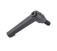 Brrnoo Manico del Lato a Vite, Mano di Bloccaggio della Leva del Serraggio Manico Regolabile Blocking M8 16-60 Mm Filetto Maschile a Brontollio (M8*16)