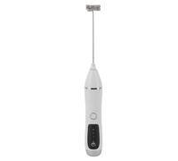 Brrnoo Milk Frother e Portatile Portatile Maker Maker Electric Fallo Fratina di Bevande da Bevanda a Bacchetta Frolla Bacchetta Frutto di Electric Frother con 3 Teste Mescolanti per il tè Al