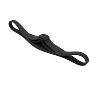 BRRNOO Modello per Rasatura della Scollatura, Strumenti Guida per il Taglio in Silicone Curvo Regolabile per Tagli di Capelli per Bambini e Adulti (BLACK)