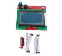 Brrnoo Modulo di Controllo LCD 12864 per Stampanti 3D Controller con Display LCD da 20 Caratteri e Lettore di Schede di Memoria per Operazioni Senza Interruzioni
