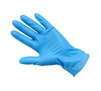 Brrnoo Monouso in Nitrile, Senza Lattice e Senza Polvere per Uso Sicuro | Spessore 0,12 Mm, Colore Blu, Preparazione Alimenti in Laboratorio, Pulizia Salone, Presa , Confezione 100
