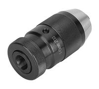 BRRNOO Morsa per Trapano, Morsa per Tornio Extra Resistente Attrezzature Industriali Accessori JT33 13mm Senza Chiave per Trapano Elettrico