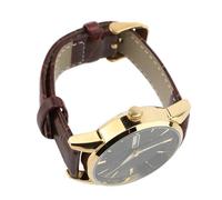 Brrnoo Orologio da Uomo Al Quarzo Luminoso con Datario, Cinturino in Pelle PU Resistente All'acqua Fino a 30 M, Orologio da Polso da Lavoro per Eventi Formali in Ufficio, Tempo Libero (quadrante