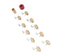 Brrnoo Orologio Timegrapher, Molla Avvolgitore per Orologi Set di Avvolgitori a Molla Professionale in Ottone Strumenti per Orologi Strumenti per Orologiaio con Scatola di Immagazzinaggio per