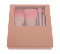 BRRNOO Pennelli per Trucco Morbidi e Setosi, Set Mini Pennelli Ergonomici per Applicazioni Luminose, Scelta Regalo Perfetta, di Pregevole Fattura, Adatti per Pelli Sensibili, Portatili (PINK)