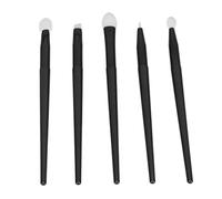 Brrnoo Pennello per Trucco in Silicone, con Silicone 5 Pezzi Viaggio per il Campeggio per la Casa, Viaggio all'aperto