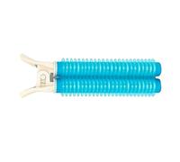 Brrnoo per Rulli Volumizzanti Sollevatori per Radici dei Capelli Rinforzatori per Corone per uno Styling Senza Sforzo con Rulli Morbidi Nessun Calore Indossare Durante la Notte (BLUE)