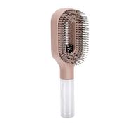 Brrnoo Pettine per Capelli Spray Spazzola Districante per Capelli con Nebulizzazione D'acqua per Tutti i di, Spazzola Portatile per Nebulizzazione D'acqua per Pettine per (Cachi)