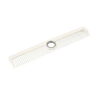 BRRNOO Pettine Taglio Girevole, Strumento Professionale per Parrucchieri con Cuscinetto Rotante per Donne Uomini, Pettine per Lo Styling Flessibile per Tutti i di Capelli (WHITE)