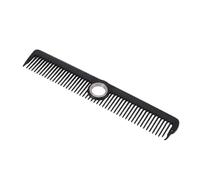 BRRNOO Pettine Taglio Girevole, Strumento Professionale per Parrucchieri con Cuscinetto Rotante per Donne Uomini, Pettine per Lo Styling Flessibile per Tutti i di Capelli (BLACK)