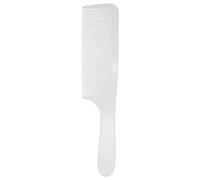 Brrnoo Pettini Taglio in Plastica Curva con Impugnatura Ergonomica Resistente Al Calore per lo Styling del Barbiere (WHITE)
