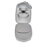 Brrnoo Piccola Borsa da Viaggio, EVA Antigraffio Portatile, Organizer Multifunzionale per Occhiali da Sole Custodia per Occhiali da Sole Morbidamente Imbottita 2, Caricabatterie, Cavi