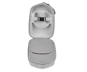 Brrnoo Piccola Borsa da Viaggio, EVA Antigraffio Portatile, Organizer Multifunzionale per Occhiali da Sole Custodia per Occhiali da Sole Morbidamente Imbottita 2, Caricabatterie, Cavi