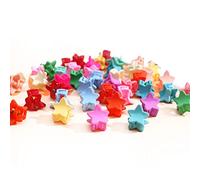 Brrnoo Piccole per Capelli Stella Mini Capelli Artiglio, Grazioso Accessorio per Acconciature Adorabili, 40pc di Colore Chiaro Leggero, Adatto per Ragazze e Donne con Cui Decorare