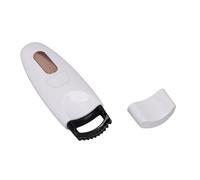 Brrnoo Piegaciglia Elettrico Riscaldato, Bacchetta per Arricciare Ciglia Ricaricabile Tramite USB con Pettine Antiscottatura, Temperatura Regolabile, per Viaggi a Casa