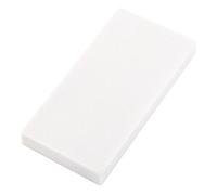 Brrnoo Pietra Affinata, Pietre Affinate per Coltelli Rit Whetstone 100 * 50 * 10 Mm Affittatore di Pietra Affinabile per Affinare le Lame Manualmente (80# bianco)