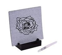 BRRNOO Pittura Ad Acqua Riutilizzabile, Rilassante, Antistress, Meditazione, Arte, Consapevolezza, Rilassante per Bambini, Adulti, Studenti, Artisti (19 * 18cm)