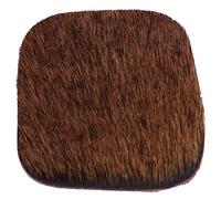 Brrnoo Poggiafreccia, Poggiapiastra Silenziosa per Piastra Adesiva per Bastone per Silenzioso 5 Pezzi Accessori per Tiro all'aperto con Freccia in Pelle Bovina per Tiro con l' (Brown)