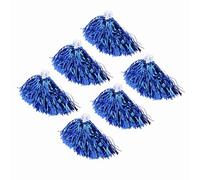 Brrnoo Pom Pom, Pompoms Danza da Festa Sportiva Accessori Utili 6pcs 7 Colori Cheerleader Squad Cheer Sports Dance Dance Accessori Utili (Blue)