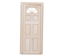Brrnoo Porta, Accessori per la Casa delle Bambole 1 12 Scala con Finestra 1:12 Accessori per la Casa delle Bambole per Ragazze (Six Gate Gate)