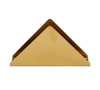 Brrnoo Porta Tovaglioli da Terra in Acciaio Inox, Design Moderno e Minimalista con Base Solida, Ideale per Organizzare Tavoli di, Ristoranti e bar. (Triangolo d'oro)