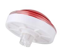 Brrnoo Pulsante a Pressione del Gioco, Pulsante del Videogioco Pulsanti a Forma di Cupola per Pulsanti per Monete (rosso)
