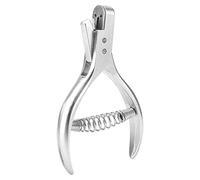 Brrnoo Punch Foro, Forme di Punzonatura del Foro con una Molla di Metallo Pesante ca. 11 * 7 * 1cm / 4,3 * 2,8 * Puntatore a 0.4in per Mestieri per Utenti Sia a Sinistra Che a Destra