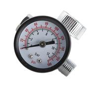 Brrnoo Regolatore dello Spruzzatore con Valvola di Pressione e Controllo in Lega di Zinco per Sistemi Pneumatici 0 125 PSI