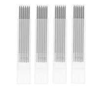 Brrnoo Ricarica per Matita da Carpentiere in Grafite Durevole e di Lunga Durata per Artigiani della Lavorazione del Legno 24 Pezzi (BLACK)