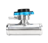Brrnoo RIDUTTO INLINE RADIATORE NECCHIO, NECCHIO DI FILLER DI RAIDATOR INLINE con Tappo 38 Mm 1-1/2 Pollici OD RIFFULTER DI RIFREVENTANO RAIDATTORE PER AUTO