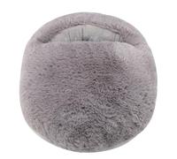 Brrnoo Scaldapiedi Soffice di Alta qualità con Riscaldamento Ad Assenzio, Cuscino Elettrico per Piedi in Tessuto Felpato per Alleviare il Dolore della Terapia del Calore, Massaggiatore (GRAY)