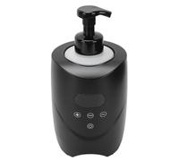 Brrnoo Scaldaschiuma Barba Macchina per Schiuma Riscaldatore di Schiuma Dispenser di Calda con Display Digitale e Temperatura Regolabile per Salone di Barbiere Domestico (Spina europea 220V)
