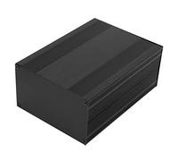 Brrnoo Scatola di Progetto in Alluminio, Scatola di Progetto Amplificatore in Alluminio PCB Strument Box Casotto di Electronic Project Boxes for Electronics
