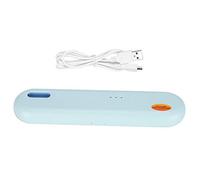 BRRNOO Scatola Sterilizzatore per Spazzolino USB Portatile Disinfezione Portaoggetti per Spazzolino Mini Viaggio Casa Famiglia Bianco Blu ABS Materiale ABS Leggero Resistente (BLUE)