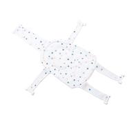 Brrnoo Sedile da Bagno per Bambini, Vasca da Bagno a Prova di Slip a Prova di Slittamento Universale Reti Staccabile Vano Imbracatura in Maglia Mesh da per Bambini Vasca da per Bambino (WHITE)