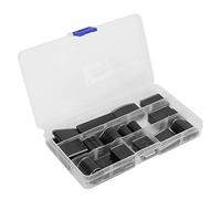 Brrnoo Set di Punzoni Cavi, Punzatore di Fori in Pelle con da Stoccaggio 39pcs Strumento di Punzonatura in Pelle in Lega in Lega per Mestieri Fai -da -te Fatti a Mano