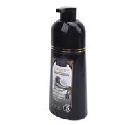 Brrnoo Shampoo Colorante per Capelli Copertura Nera Rinforzante del Colore a Lunga Durata per Tutti i di Capelli 500 ML