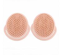Brrnoo Spazzola Bagno per Bambini Morbida e Delicata Massaggiatore per la Testa Spazzola per la Testa del Bambino Bagno in Silicone per Neonati per Adulti per Neonati Bambini (PINK)