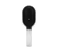 BRRNOO Spazzola Nebulizzatrice con 30ml Acqua per Districare e Anti | Punta Arrotondata Setole in Nylon, Pompa Manuale Integrata, Ugello Nebulizzatore Fine, per Tutti i di Capelli a Casa o in