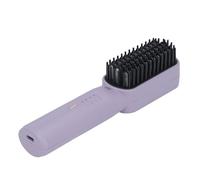 Brrnoo Spazzola per Lisciare i Capelli 2500mAh Pettine per Lisciare i Capelli Spazzola per le Donne con 3 Livelli di Temperatura Regolabili Balsamo per Incorporato (PURPLE)