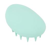 Brrnoo Spazzola per Shampoo Massaggiatore per Cuoio Capelluto in Silicone, Scrubber per Capelli con Denti a Pettine Morbidi Ed Elastici per la Cura dei Capelli Asciutti e Bagnati, (GREEN)