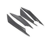 Brrnoo Spoiler del Corpo dell'Auto, Accessori per Auto ABS Esterne 4pc Fins Splitter Paraurti Anteriore per Lato Paraurti Anteriore e Destro (Pattern di carbonio di trasferimento d'acqua)