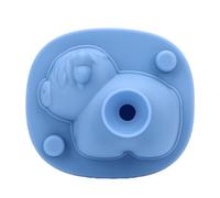 Brrnoo Stampo per Ghiaccio 3D Mucca Highland Mini Vassoio per Cubetti di Ghiaccio a Forma di Mucca per Whisky Cocktail Birra con Stampo in Plastica Blu Riutilizzabile a Rilascio Facile