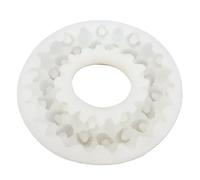 Brrnoo Stampo per Torta con Anelli di Lampone in Silicone Stampo per Torta con Anelli di Lampone in Silicone Flessibile Bianco per Decorare Torte Candele Glassate Fai-te