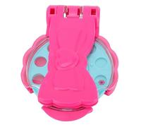 Brrnoo Strumento per Lo Styling dei Capelli, Kit di Stampini per con Fiocco Rosa e Adesivi 22 Pezzi per Ragazze Che Vestono Moda Fai Te, Applicazione Senza Danni, Lucentezza a Lunga