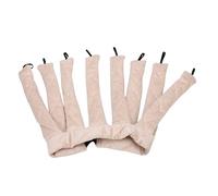 Brrnoo Strumento per Riccioli Morbidi con Fascia per Arricciacapelli Senza Calore per un Comodo Abbigliamento Notturno Beige