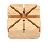 Brrnoo Supporto per Riparazione Cinturino per Orologio Legno di Gomma Leggero Robusto Strumento di Supporto per Supporto per Riparazione Cinturino per Orologio per la Casa e il