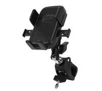 Brrnoo Supporto per Telefono per Passeggino, Supporto con Giunto Sferico Regolabile a 360 Gradi con Braccio in Metallo per Passeggino Carrello Tapis Roulant Carrello della Spesa