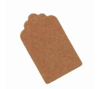 Brrnoo Tag di Carta, Grazie Tag Grazie 100pcs 5x3cm Kraft Prezzi dei Prezzi della Carta per il Favore del Matrimonio, Festa, Scrapbooking, Segnalibri